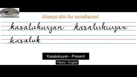 currently working in tagalog|kasalukuyan in english Archives .